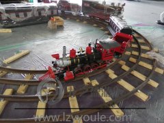 龍之盈游樂(lè)廣州展會(huì)新品首發(fā)_二代軌道小火車(chē)
